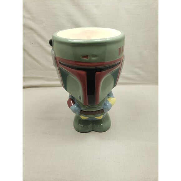 Boba Fett Mandalorian Star‎ Wars Goblet Cup/Mug Ceramic Bounty Hunter By Galerie - Picture 1 of 6